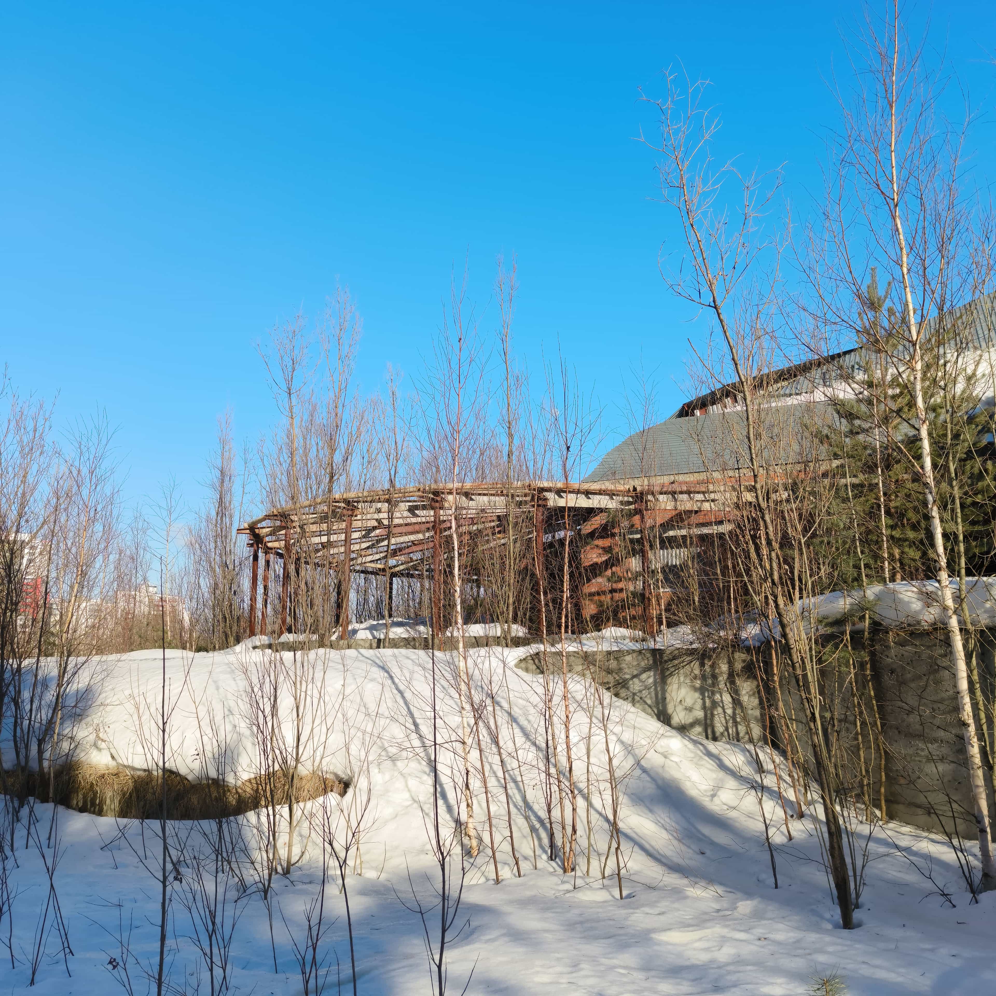 Photo from Surgut: abandoned frame.