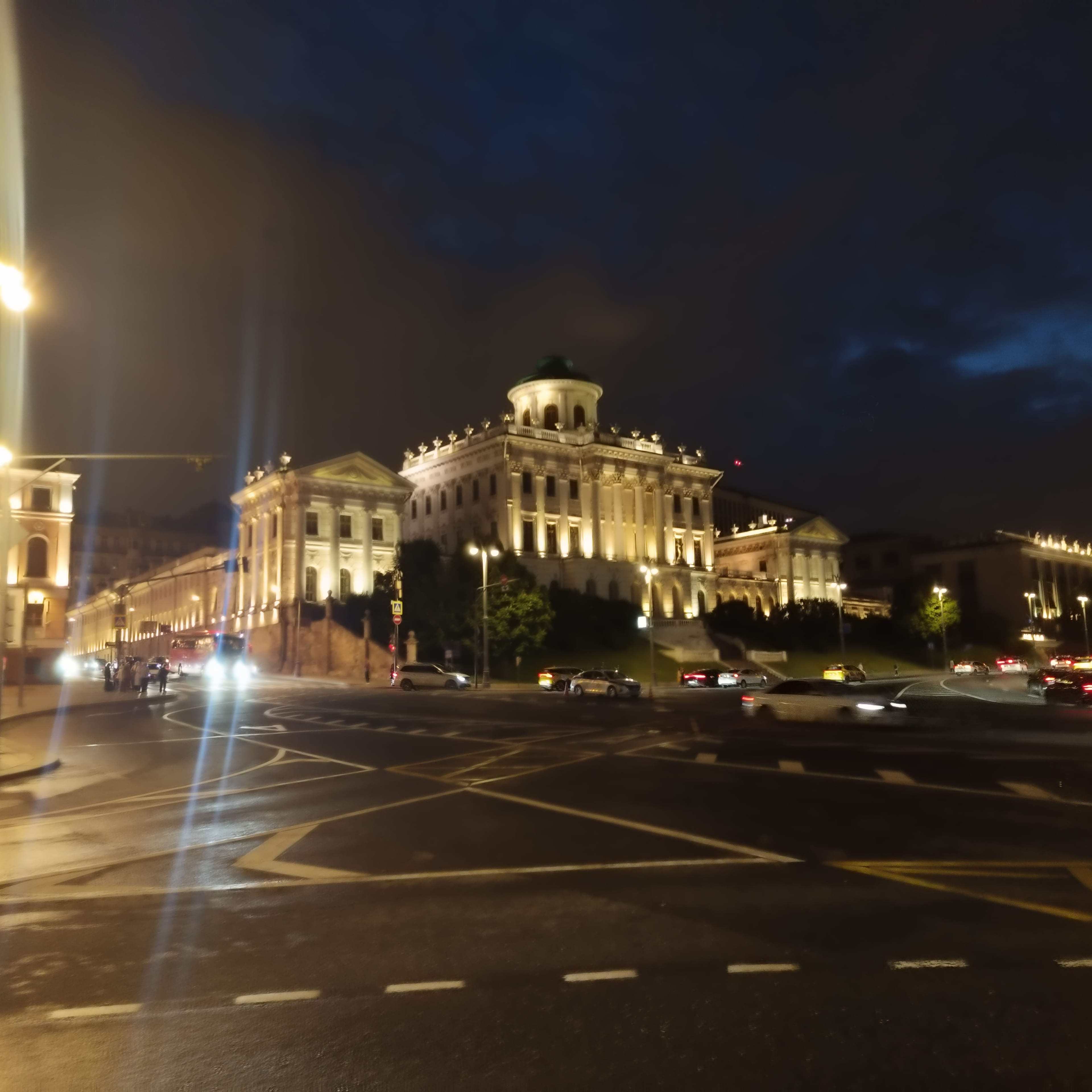 Photo from Moscow: night moscow street.
